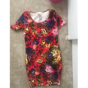 Floral party dress